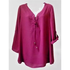 Women Top Size S Long Sleeve Blouse Kim Rogers